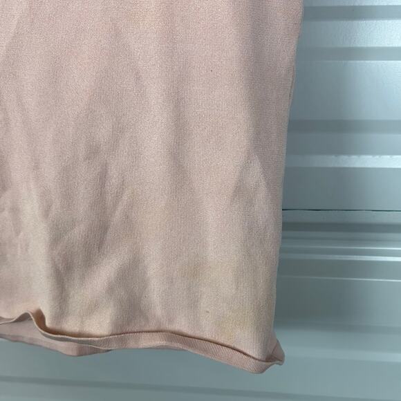 Lafayette 148 New York Silk Blend Pink Buttoned Fitted Tank & Cardigan - Picture 11 of 12